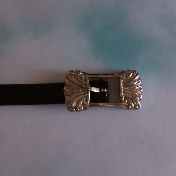 Black & Brown Reversible Croc Belt - Picture 4 of 7